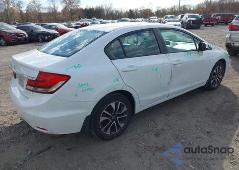 2013 Honda Civic Ex-L z USA, uszkodzony, nr VIN 19XFB2F98DE271147
